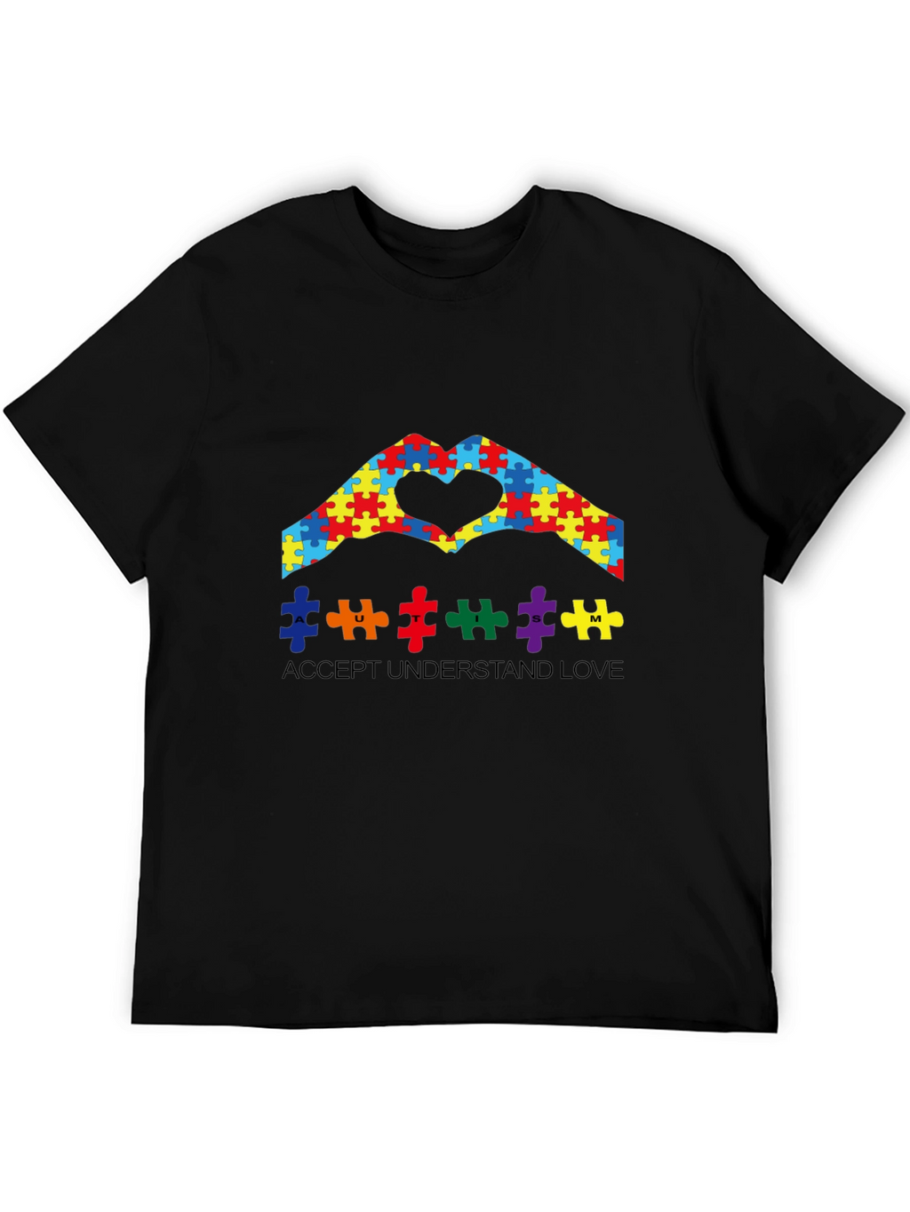 Autism Awareness Puzzle Heart T-Shirt