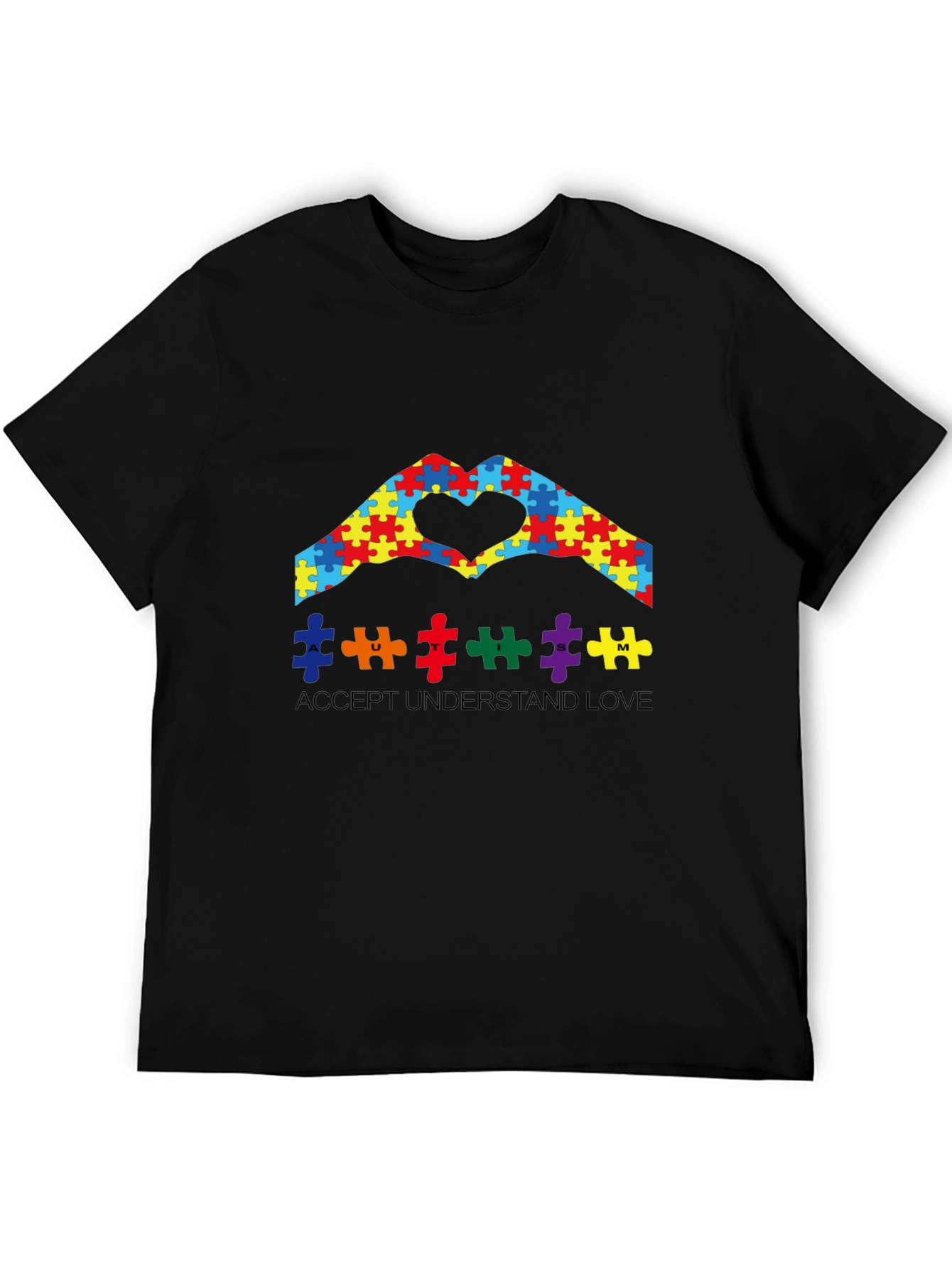 Autism Awareness Puzzle Heart T-Shirt