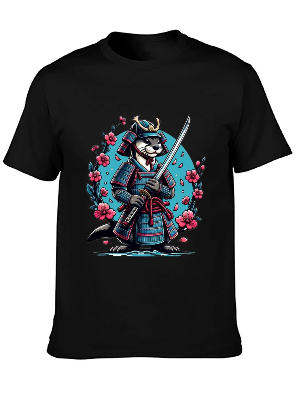 Samurai Otter T-Shirt
