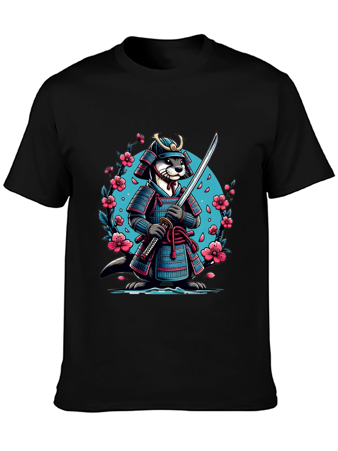 Samurai Otter T-Shirt