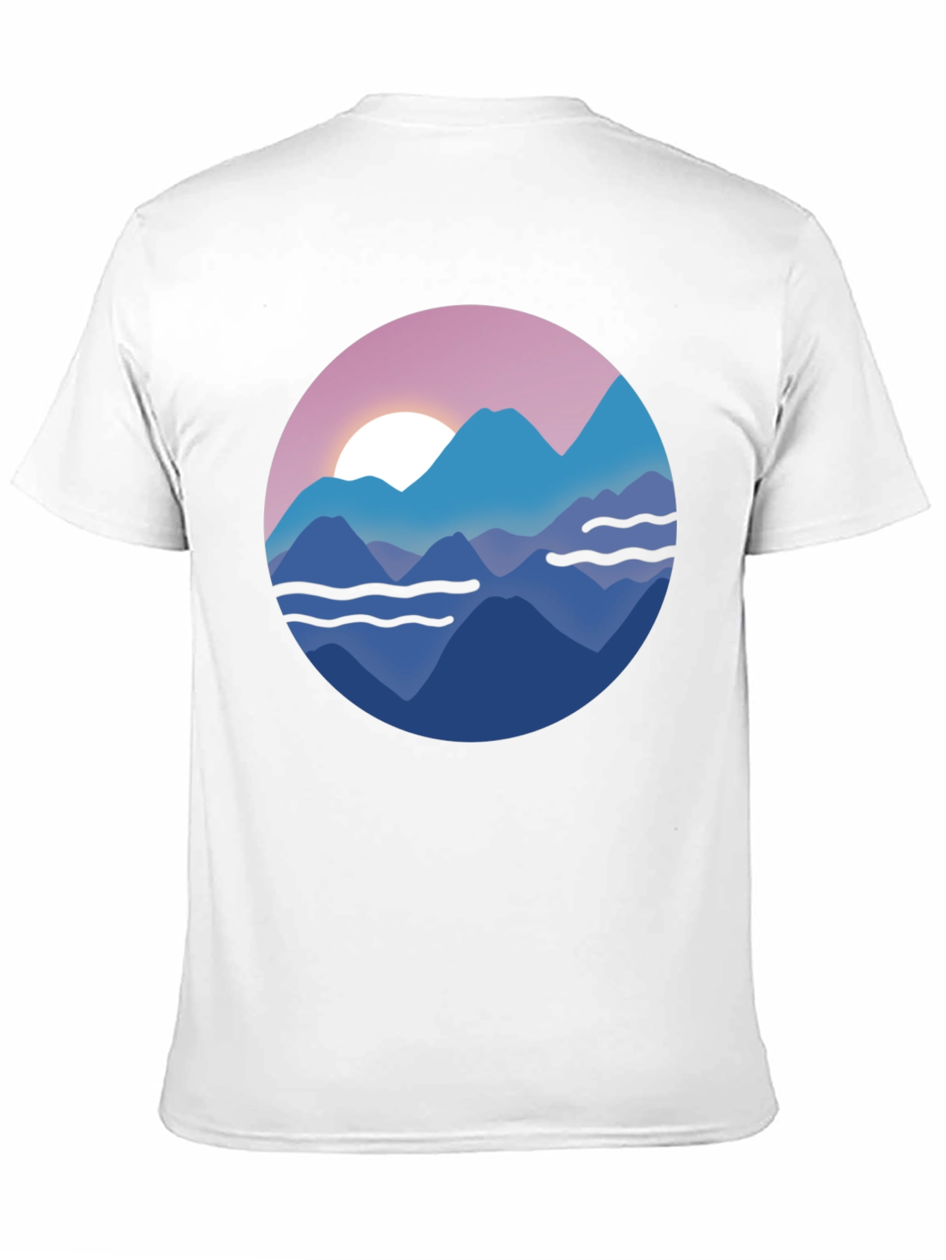 Mountain Sunset Graphic T-Shirt