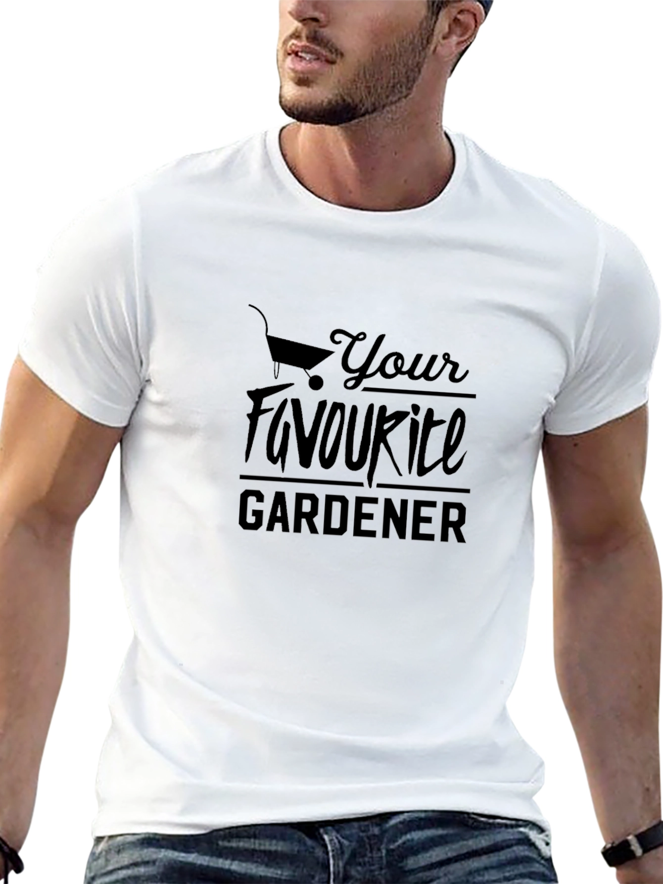 Your Favorite Gardener Graphic Tee - Black