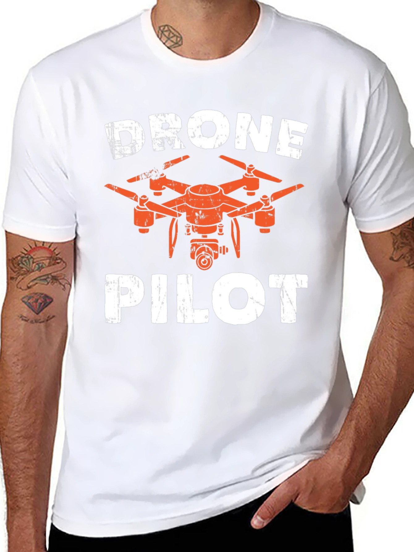 Drone Pilot Graphic Tee - Cool Pilot Apparel