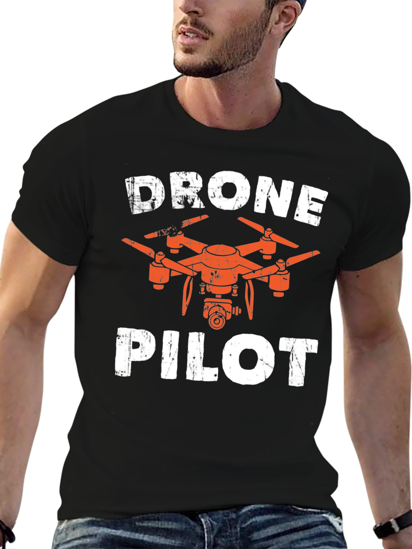 Drone Pilot Graphic Tee - Cool Pilot Apparel
