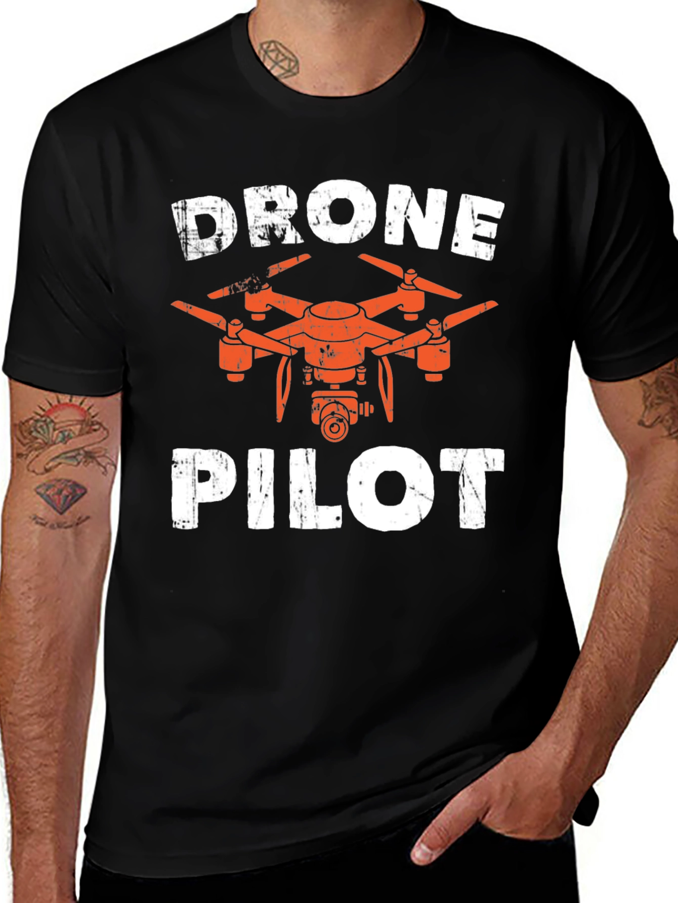 Drone Pilot Graphic Tee - Cool Pilot Apparel