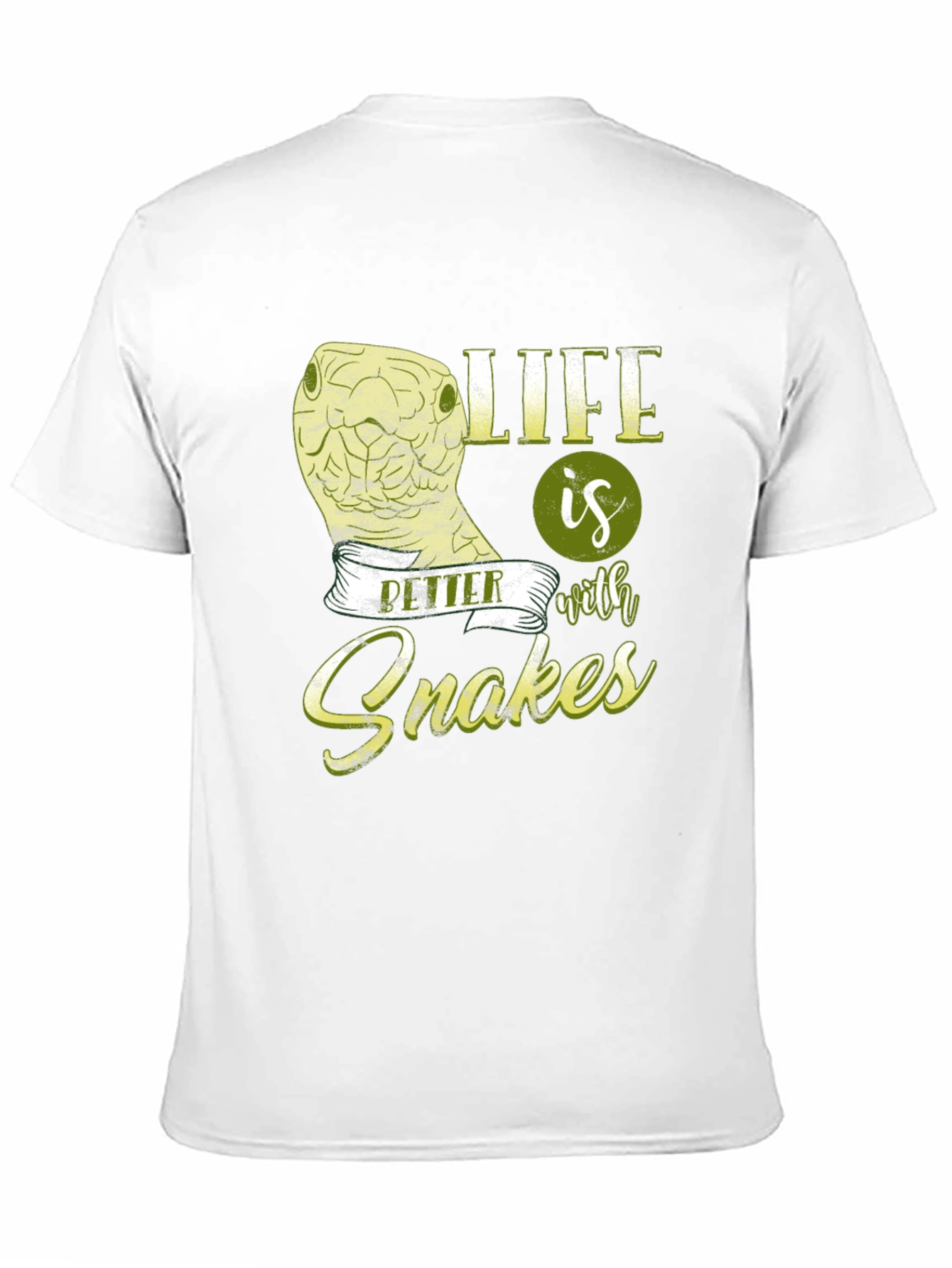 Life Is Better With Snakes Graphic T-Shirt