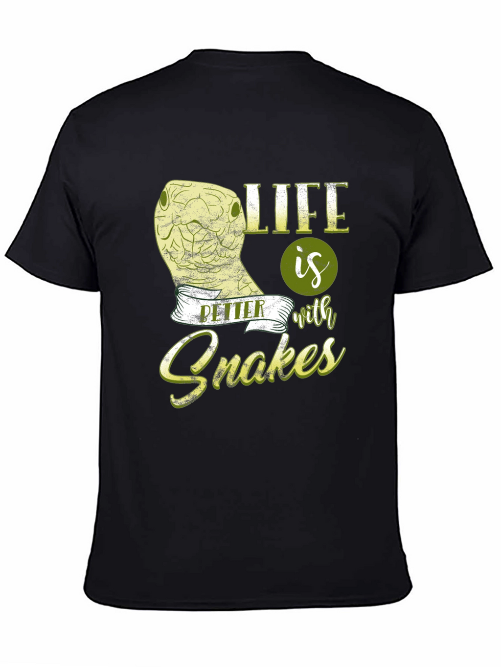 Life Is Better With Snakes Graphic T-Shirt