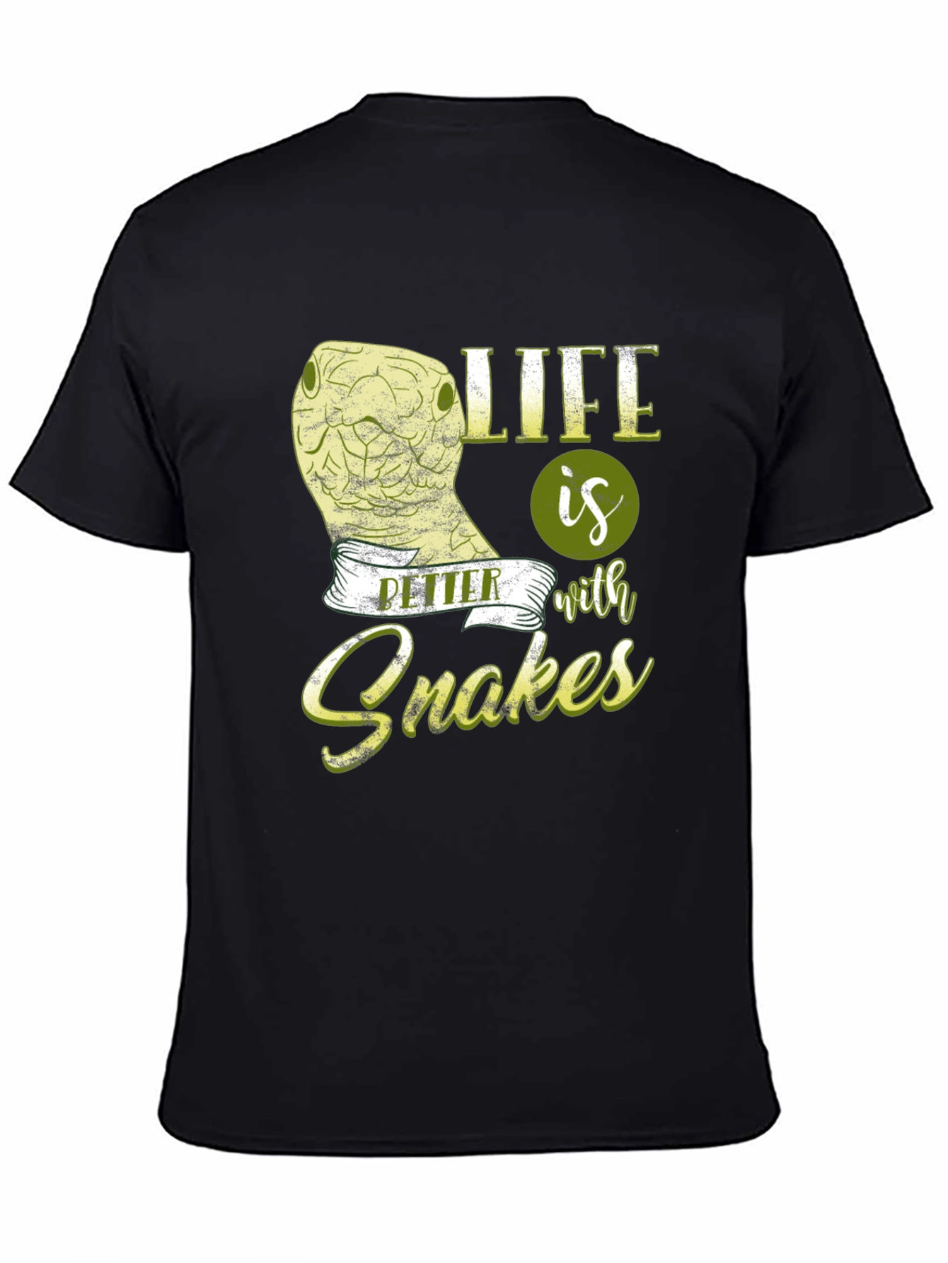Life Is Better With Snakes Graphic T-Shirt