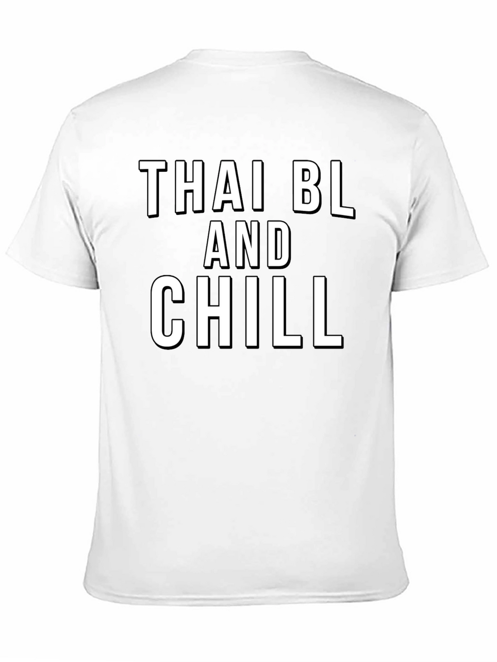 Thai BL and Chill Black T-Shirt