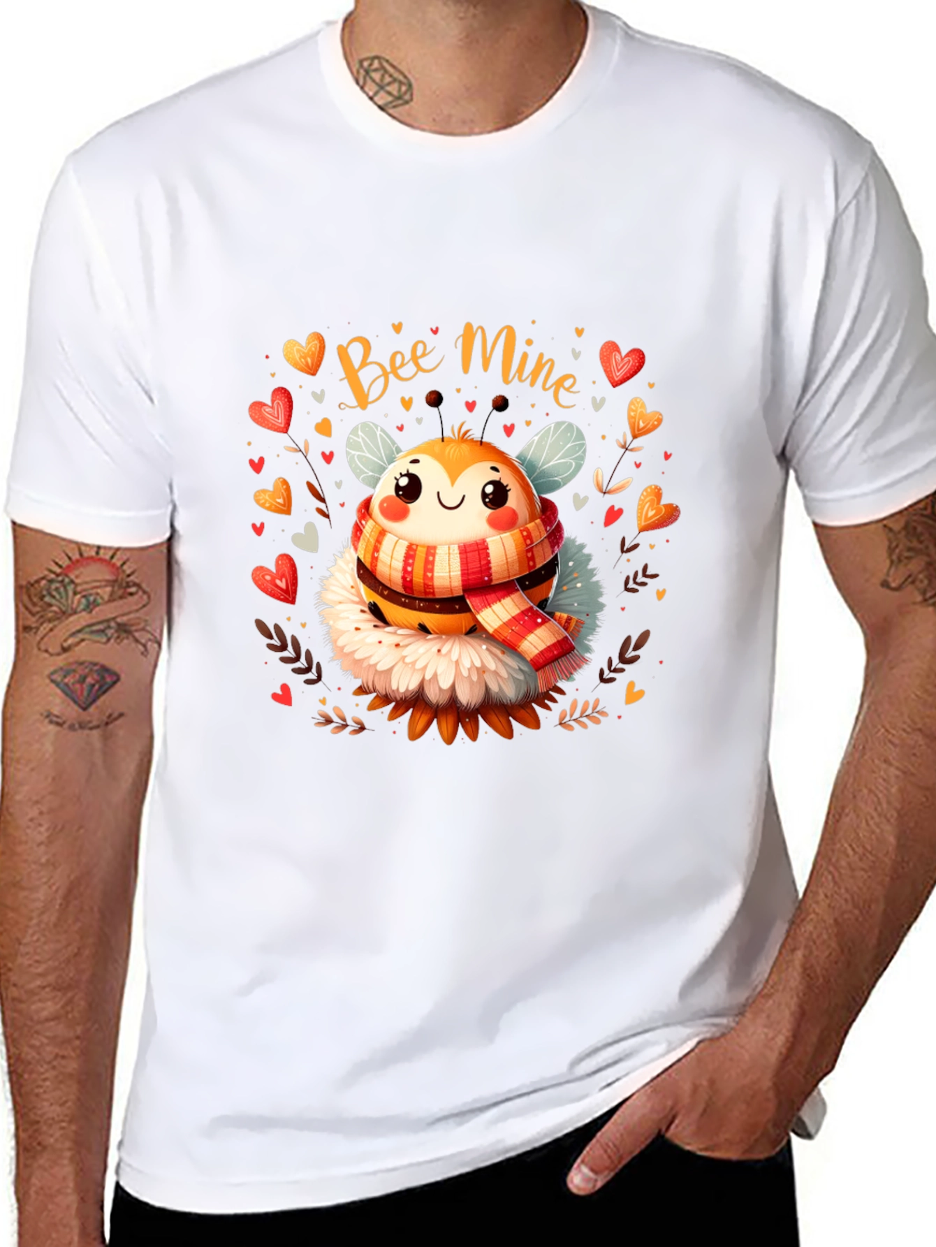 Bee Mine Valentines Day Graphic Tee