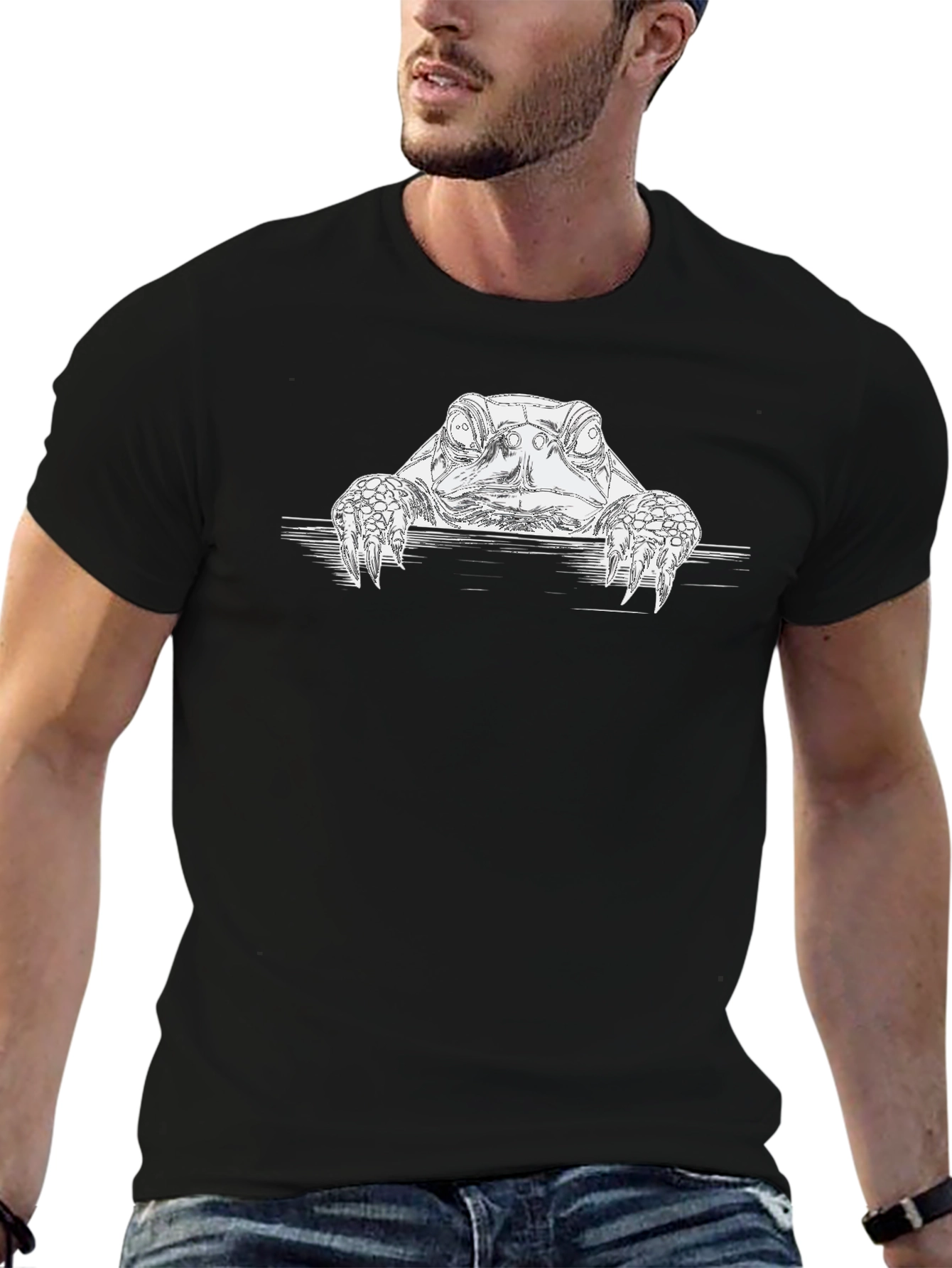 Tortoise Graphic Tee - Cool Reptile Design