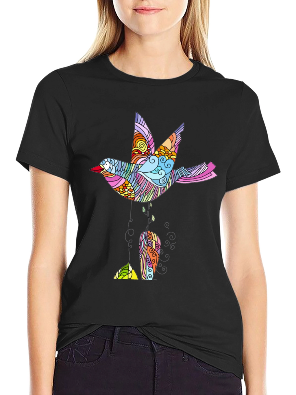 Bird Design T-Shirt