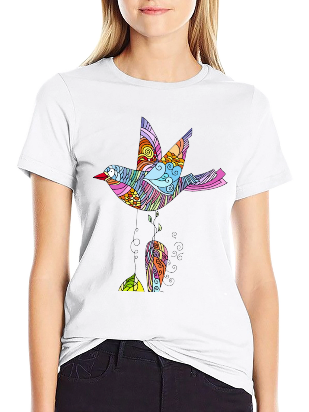 Bird Design T-Shirt