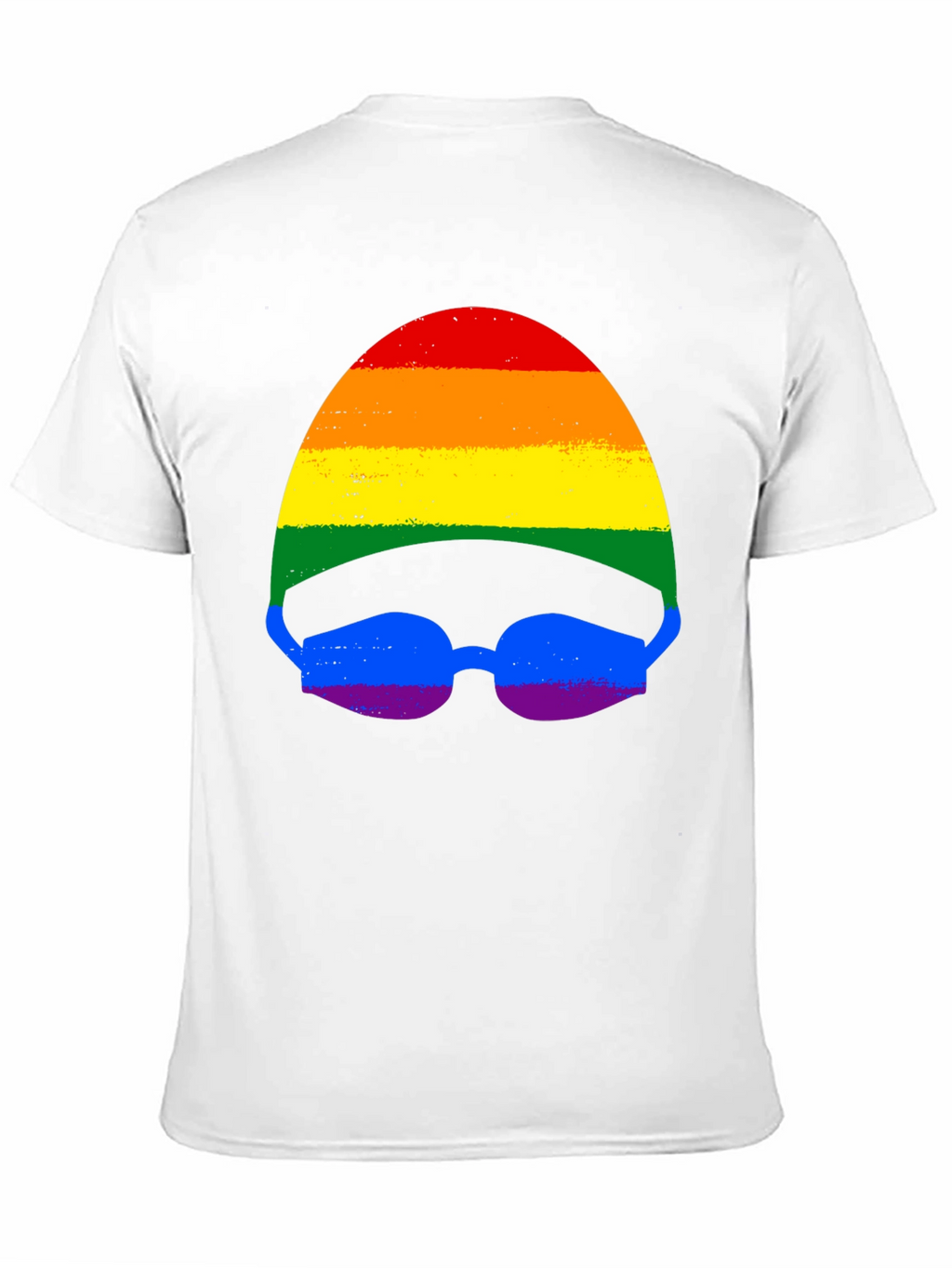 Rainbow Swimmer T-Shirt - Pride Month Apparel