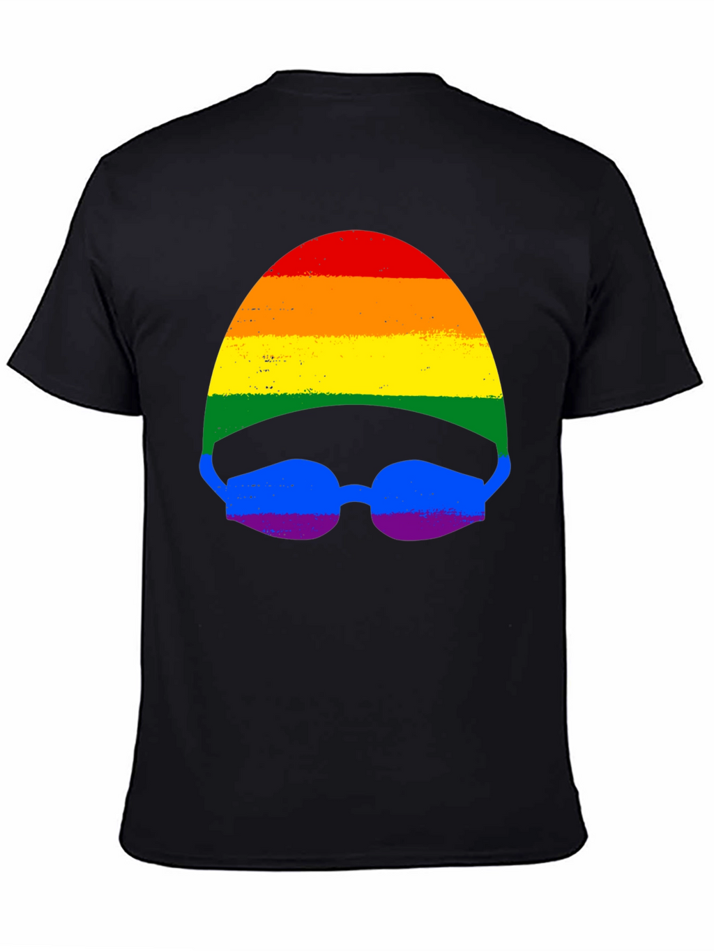 Rainbow Swimmer T-Shirt - Pride Month Apparel