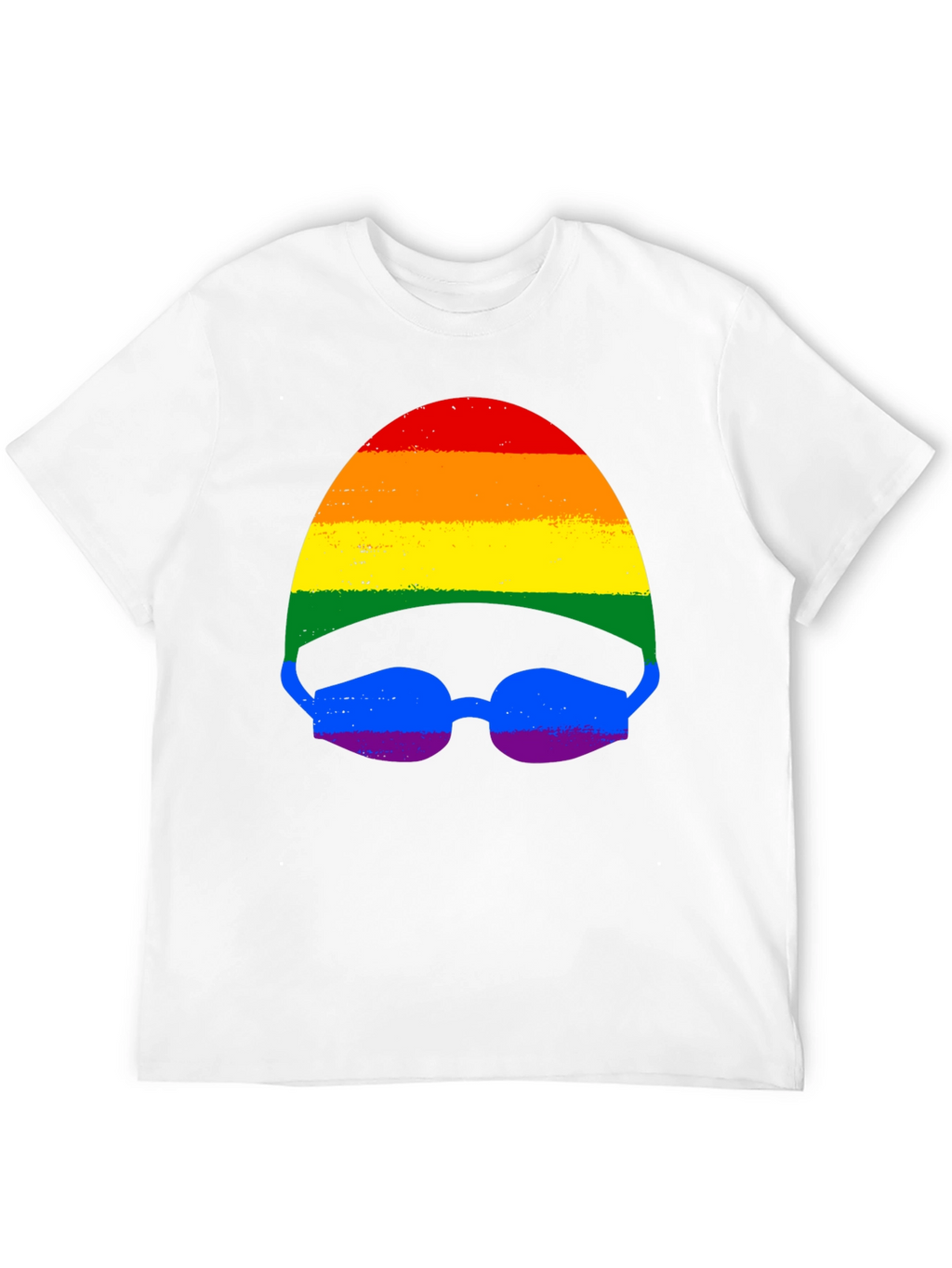Rainbow Swimmer T-Shirt - Pride Month Apparel