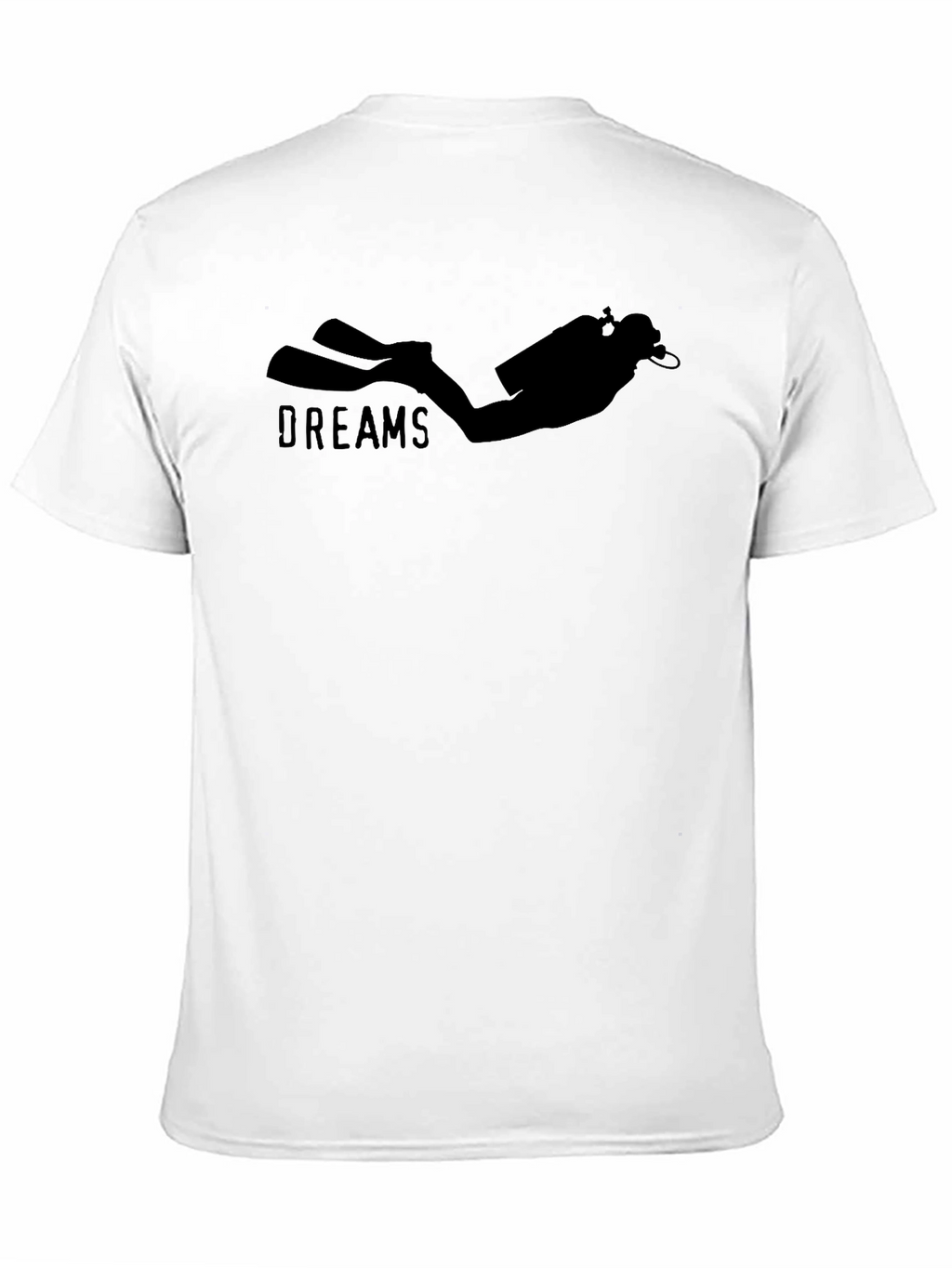 Diver Dreams Black T-Shirt - Scuba Diving Apparel