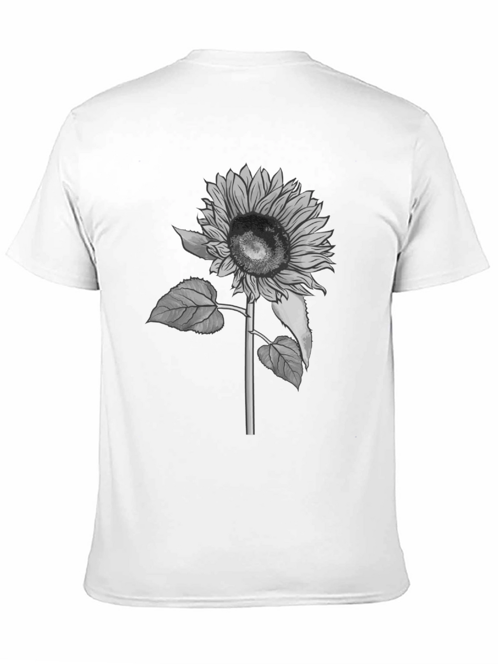 Sunflower Graphic T-Shirt - Black Casual Tee