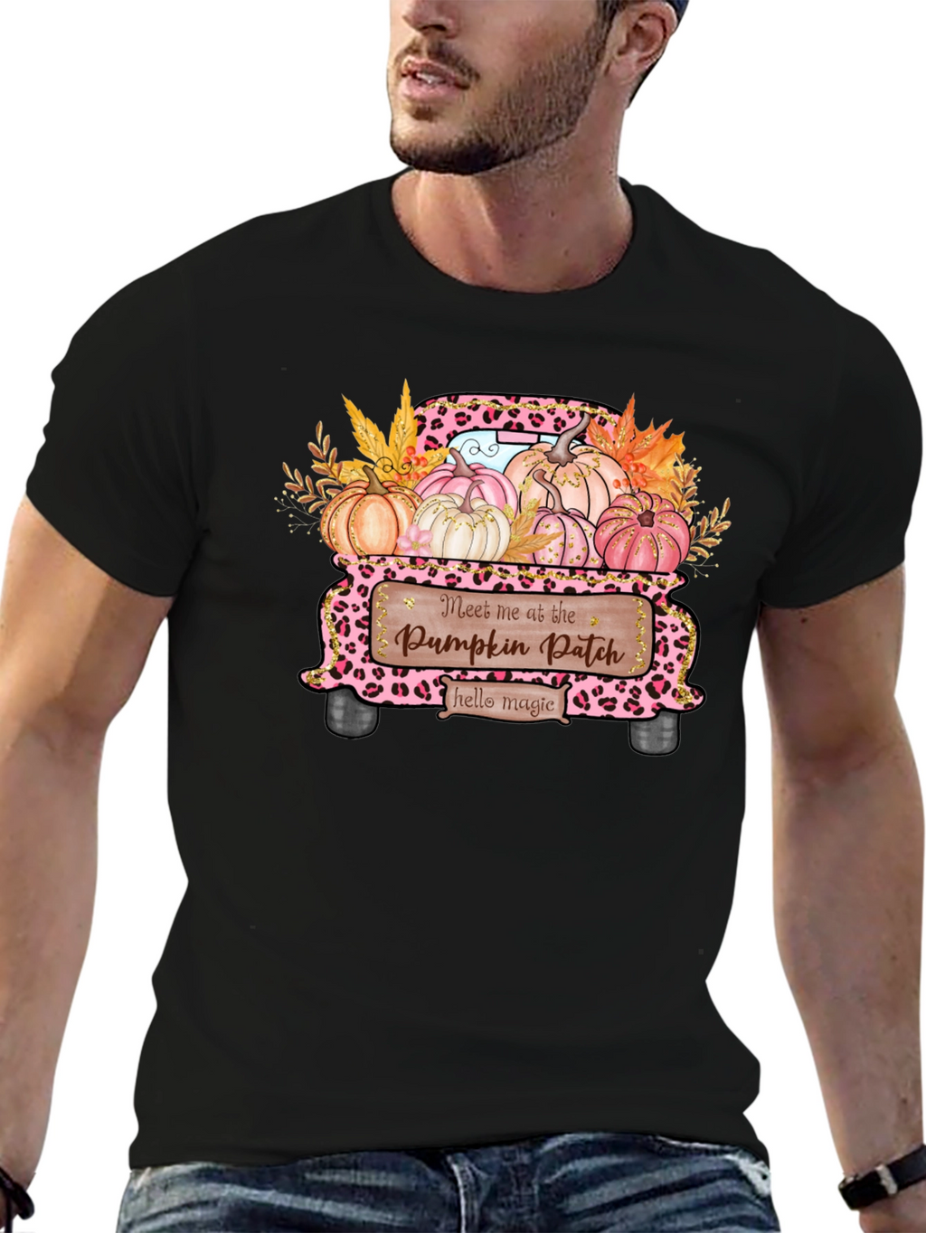 Pumpkin Patch Truck Graphic Tee