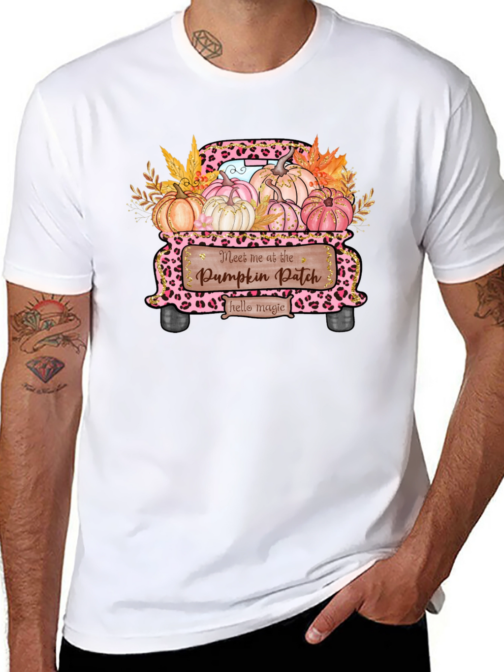 Pumpkin Patch Truck Graphic Tee