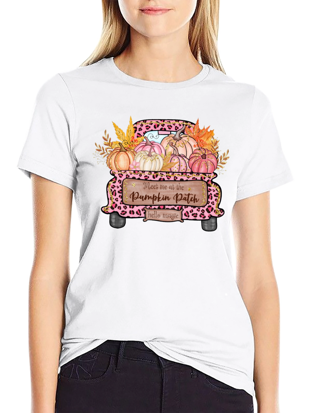 Pumpkin Patch Truck Graphic Tee