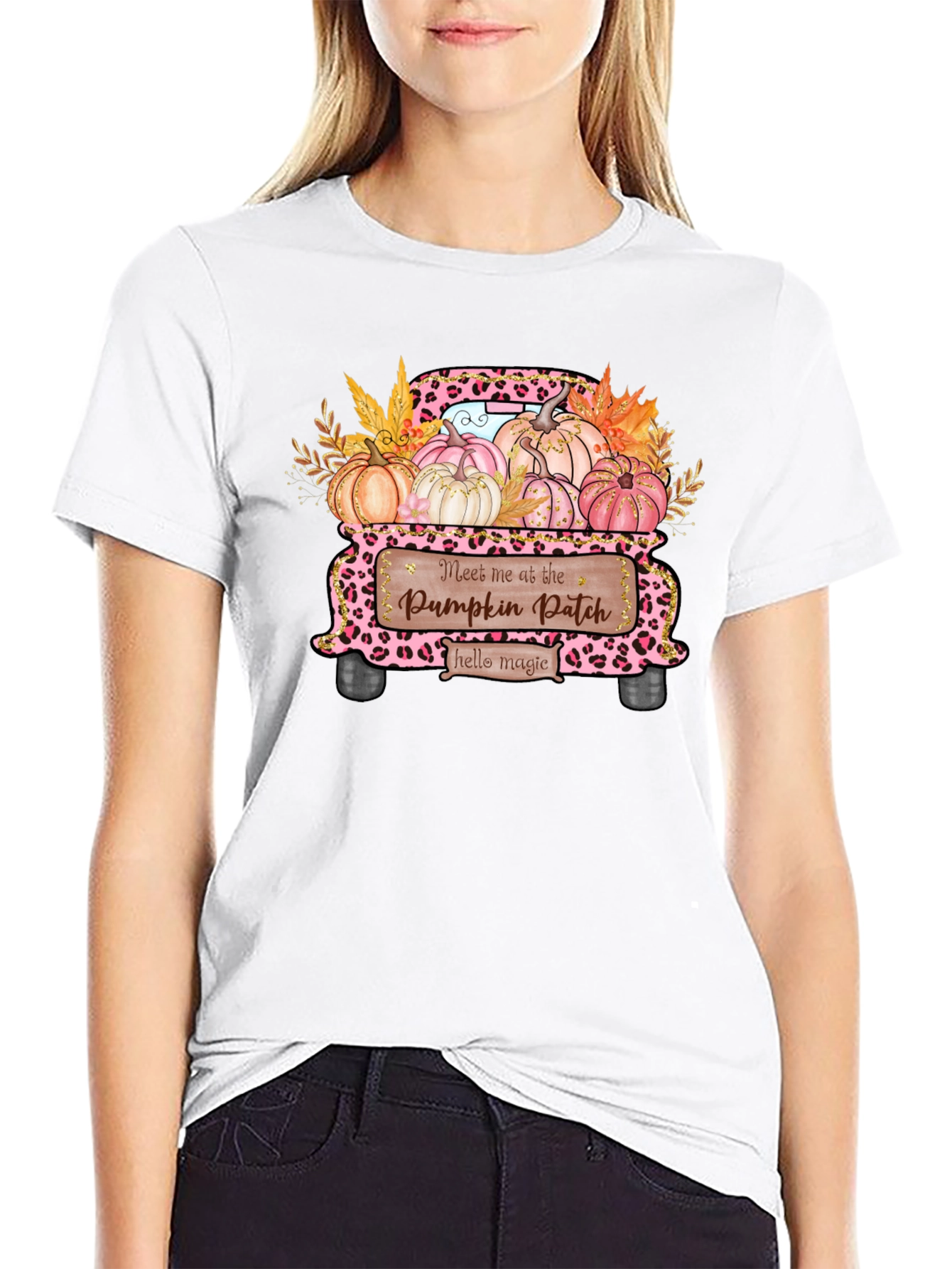 Pumpkin Patch Truck Graphic Tee