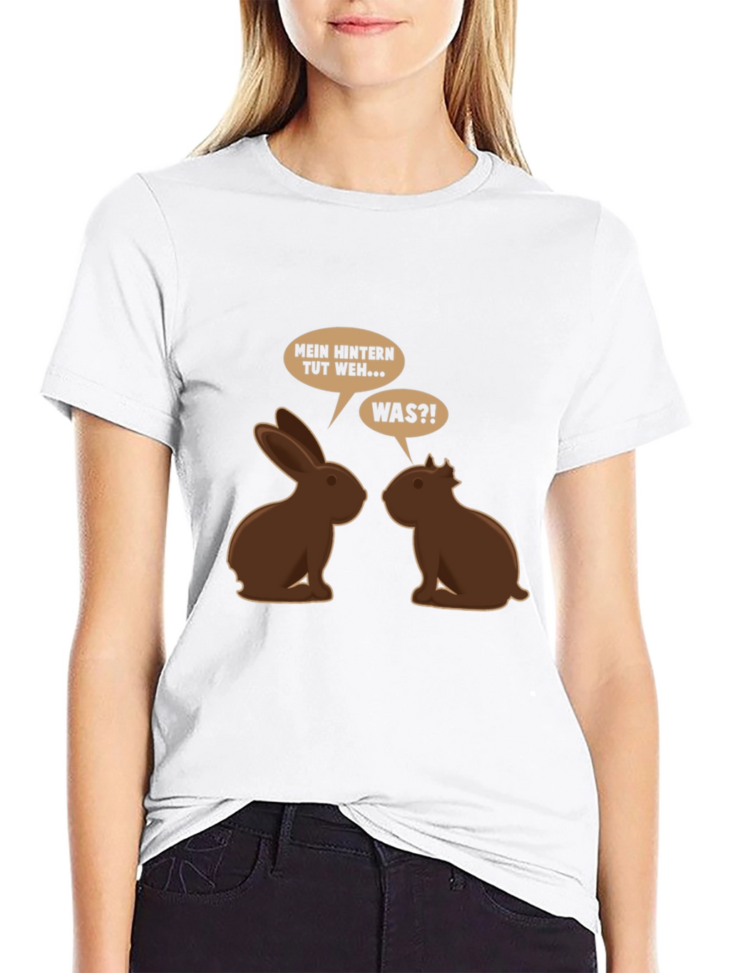 Funny Chocolate Bunny T-Shirt