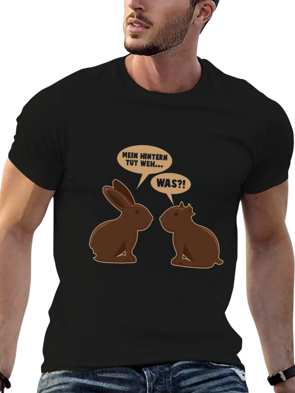 Funny Chocolate Bunny T-Shirt
