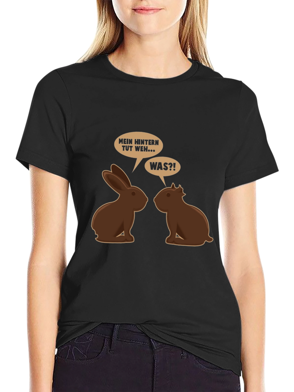 Funny Chocolate Bunny T-Shirt