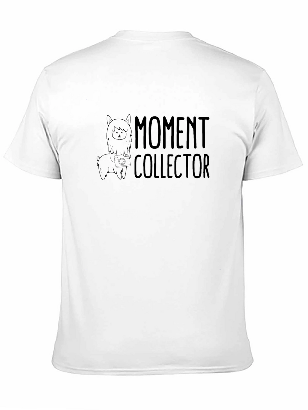 Moment Collector Graphic T-Shirt - Alpaca Design