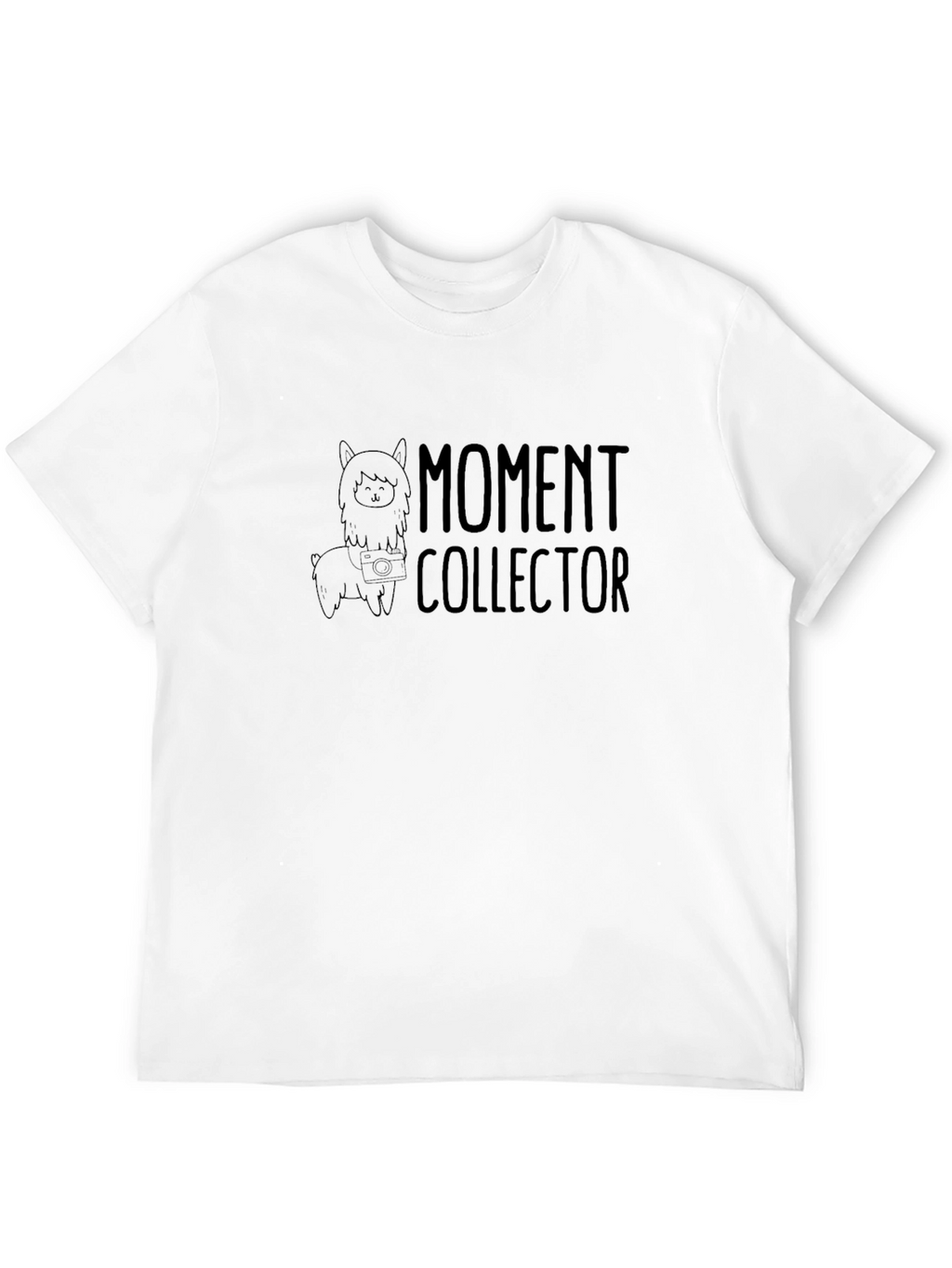 Moment Collector Graphic T-Shirt - Alpaca Design
