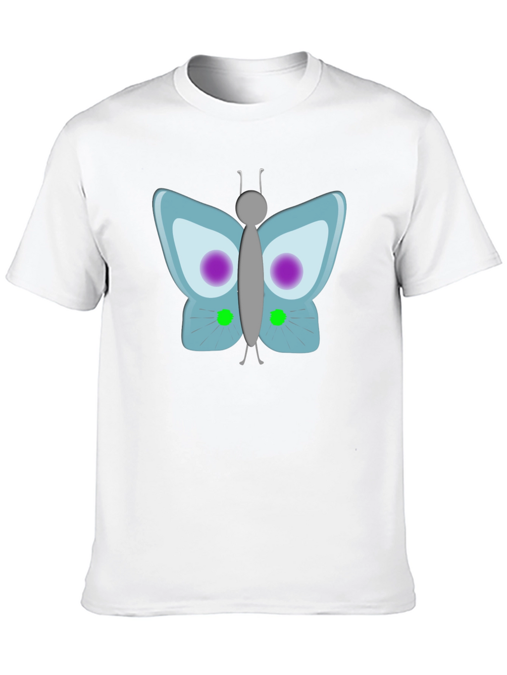 Butterfly Graphic Black T-Shirt