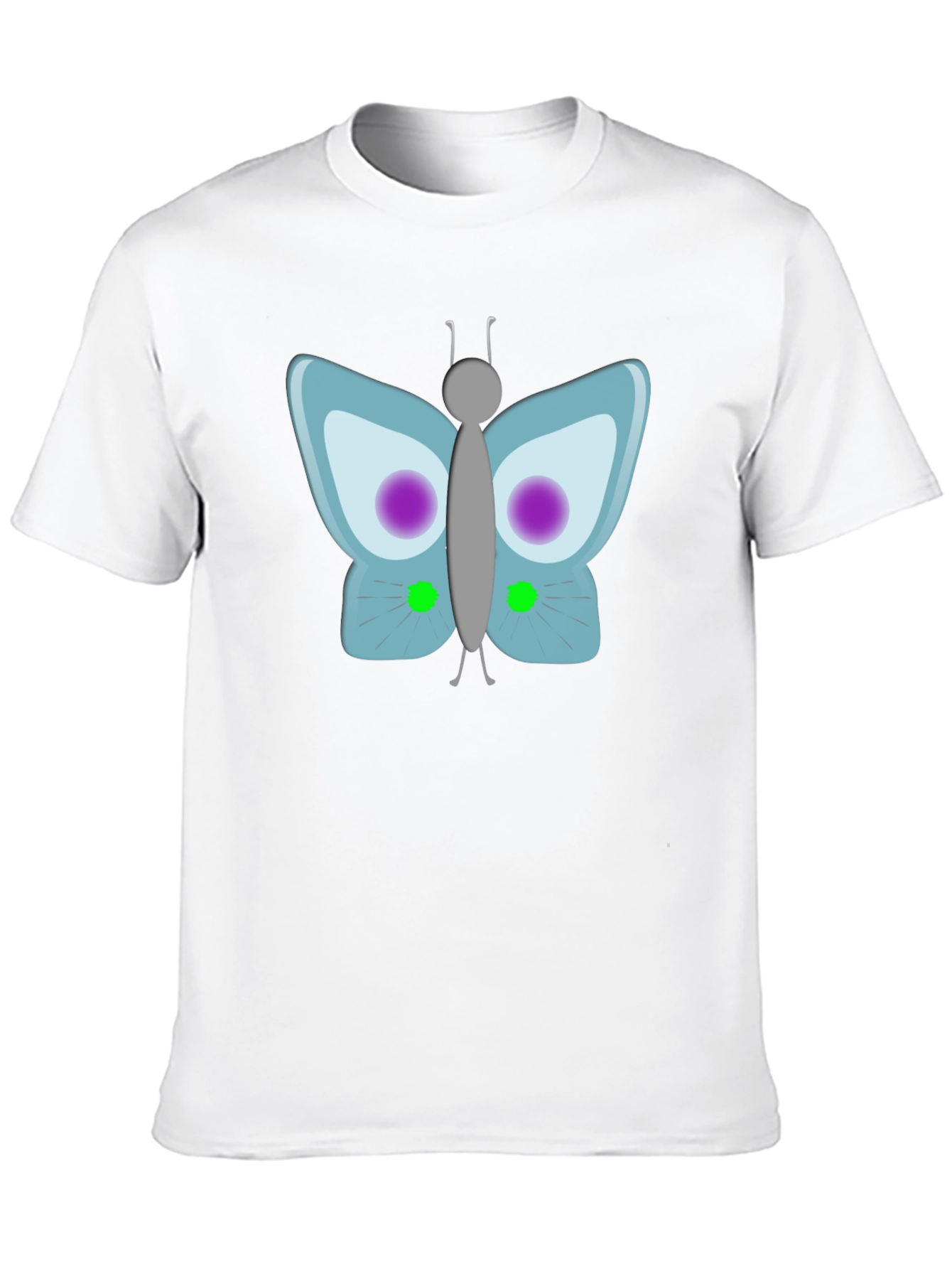 Butterfly Graphic Black T-Shirt