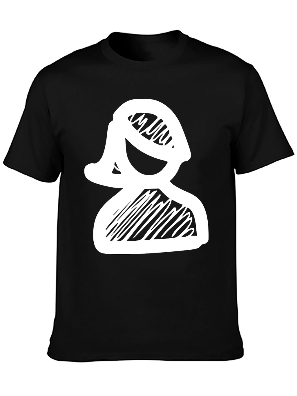 Sketchy Lady Tee - Unique Graphic T-Shirt