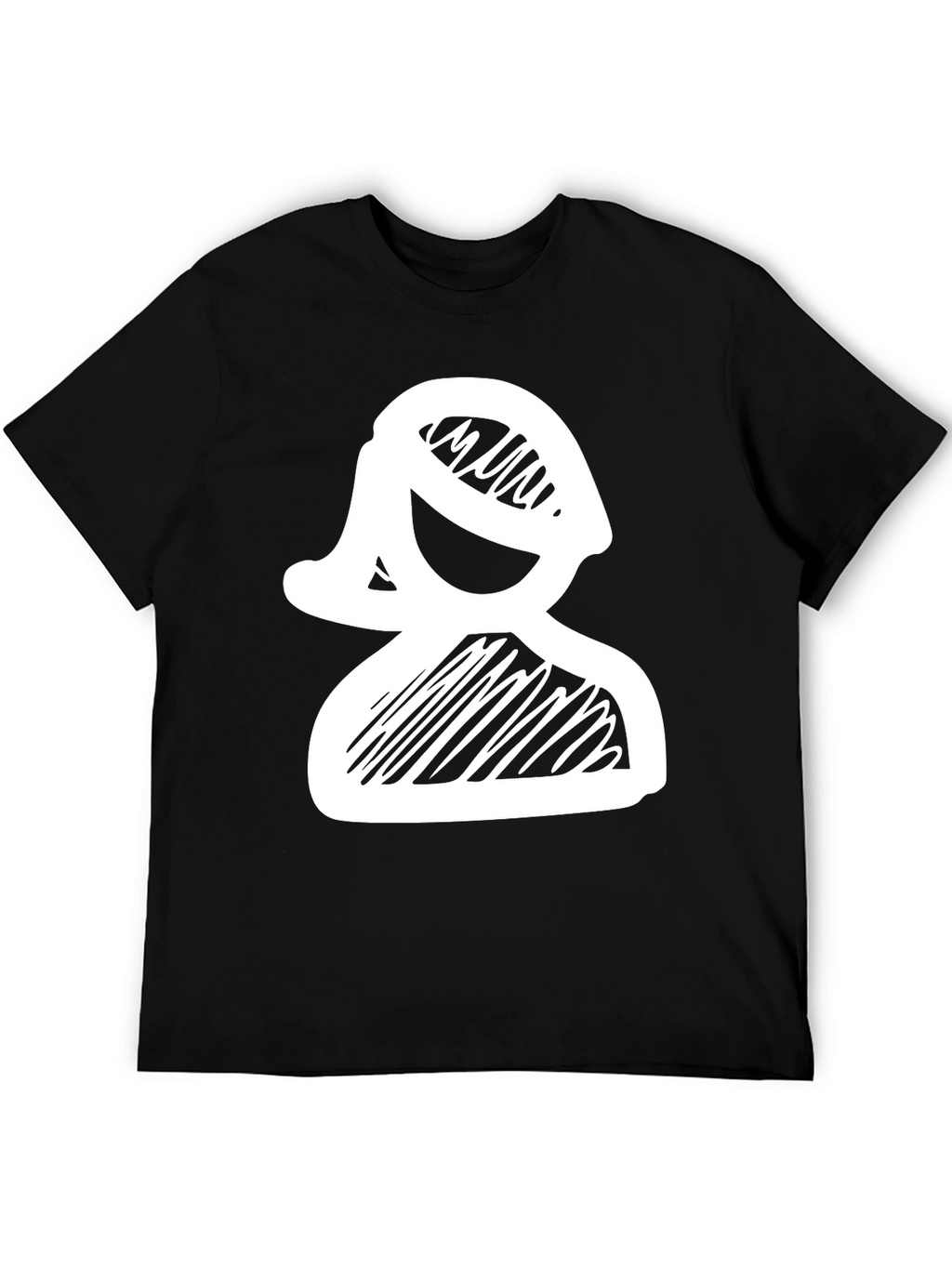 Sketchy Lady Tee - Unique Graphic T-Shirt