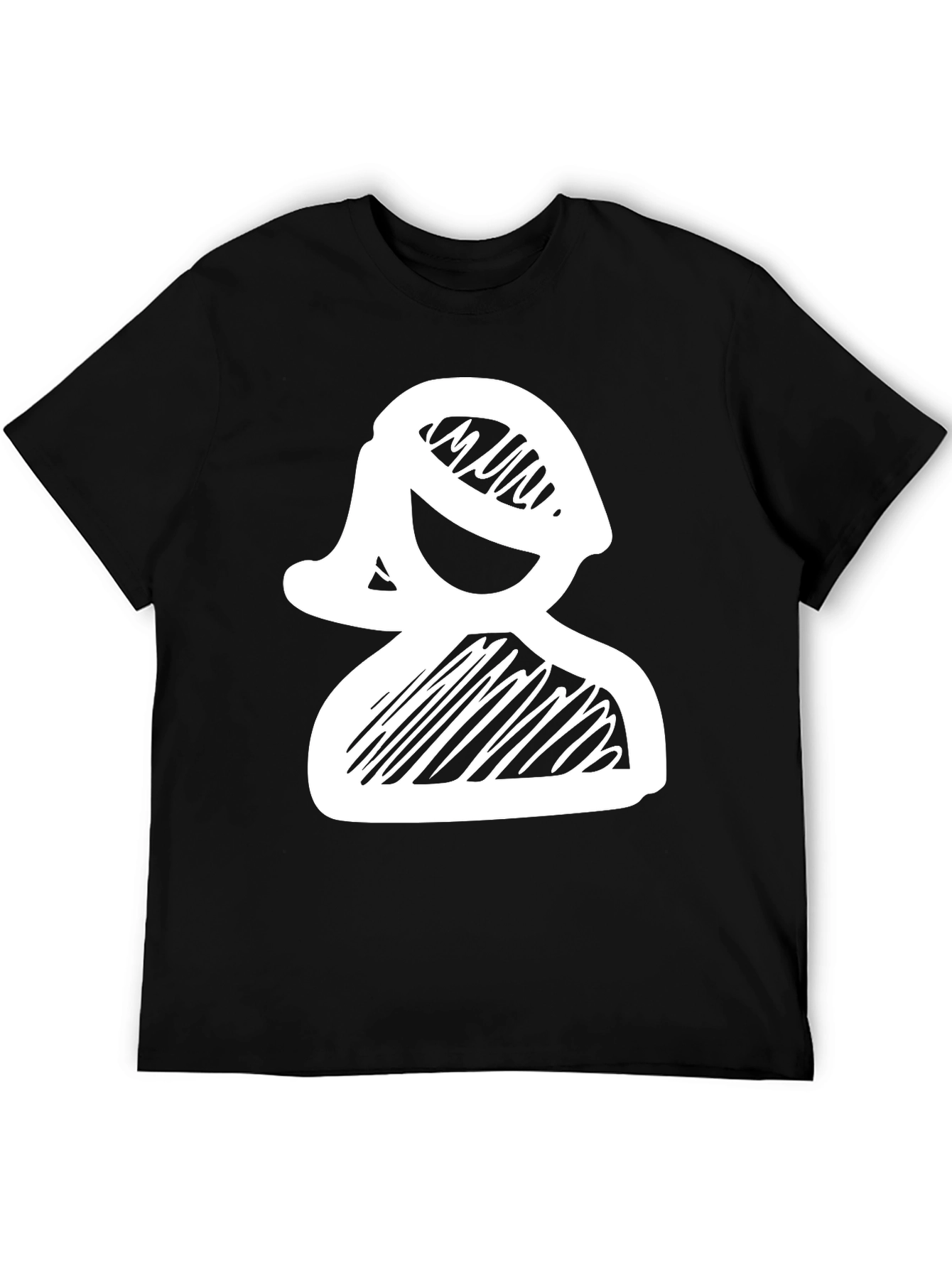 Sketchy Lady Tee - Unique Graphic T-Shirt