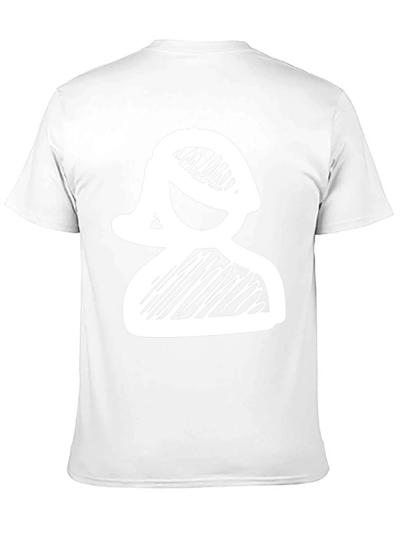 Sketchy Lady Tee - Unique Graphic T-Shirt
