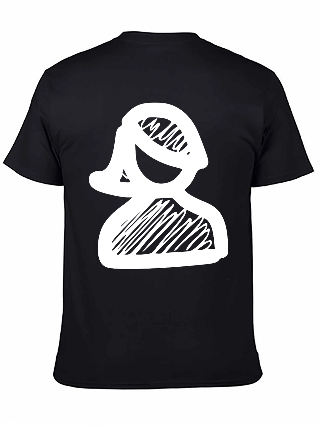Sketchy Lady Tee - Unique Graphic T-Shirt