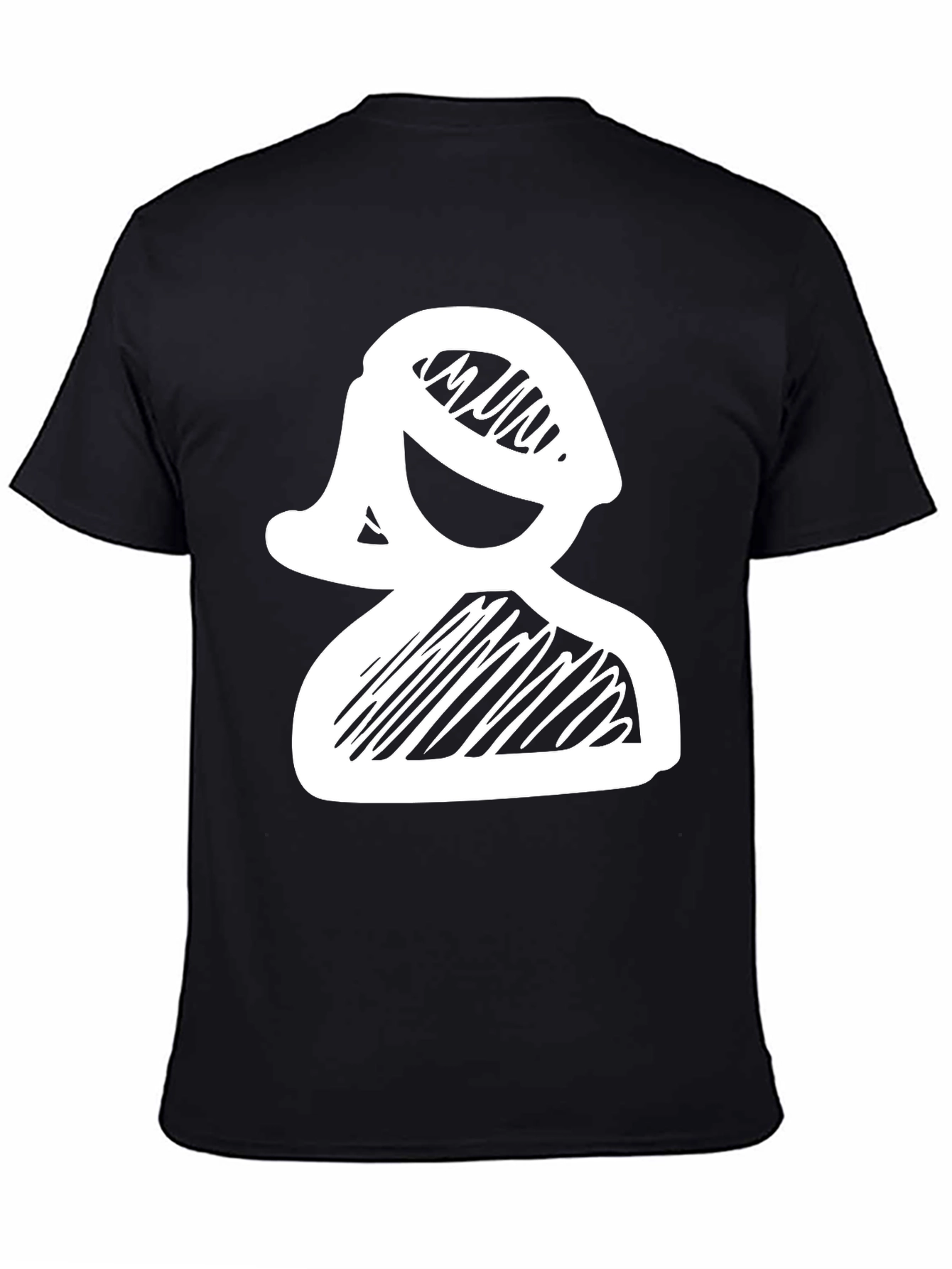 Sketchy Lady Tee - Unique Graphic T-Shirt