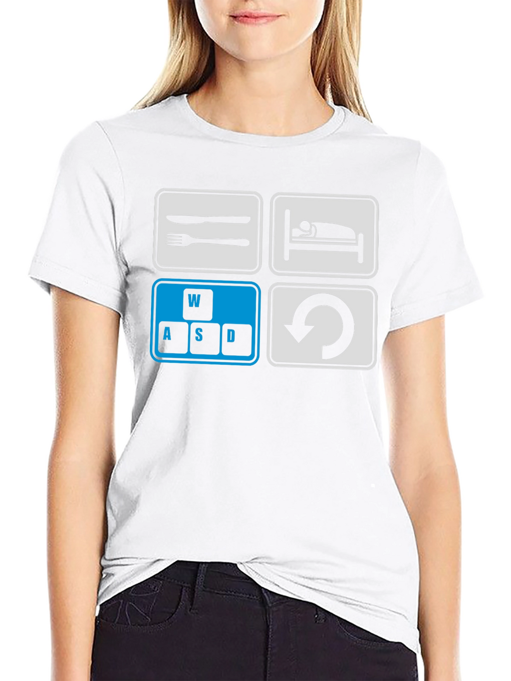 Gamers Life T-Shirt: Eat Sleep Game Repeat