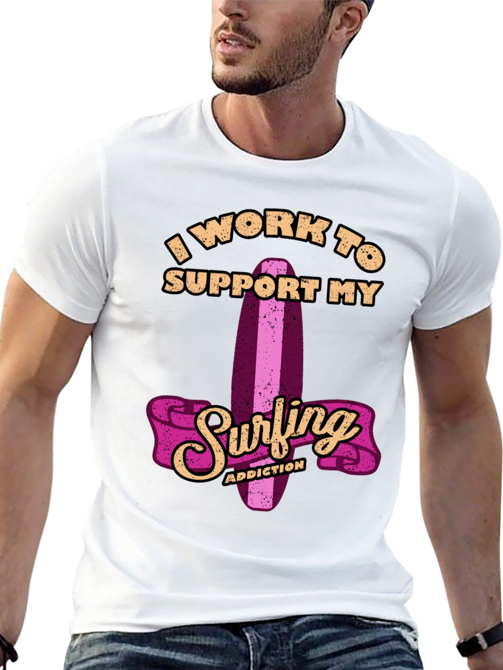 Surfing Addiction T-Shirt