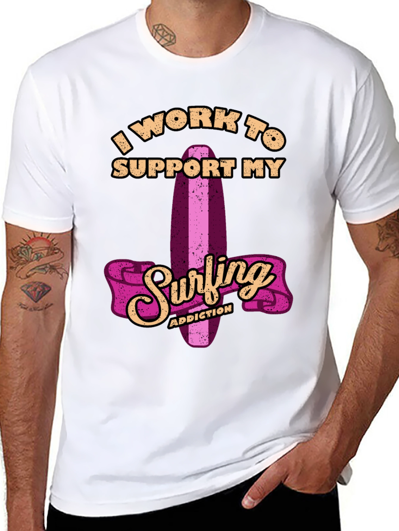 Surfing Addiction T-Shirt