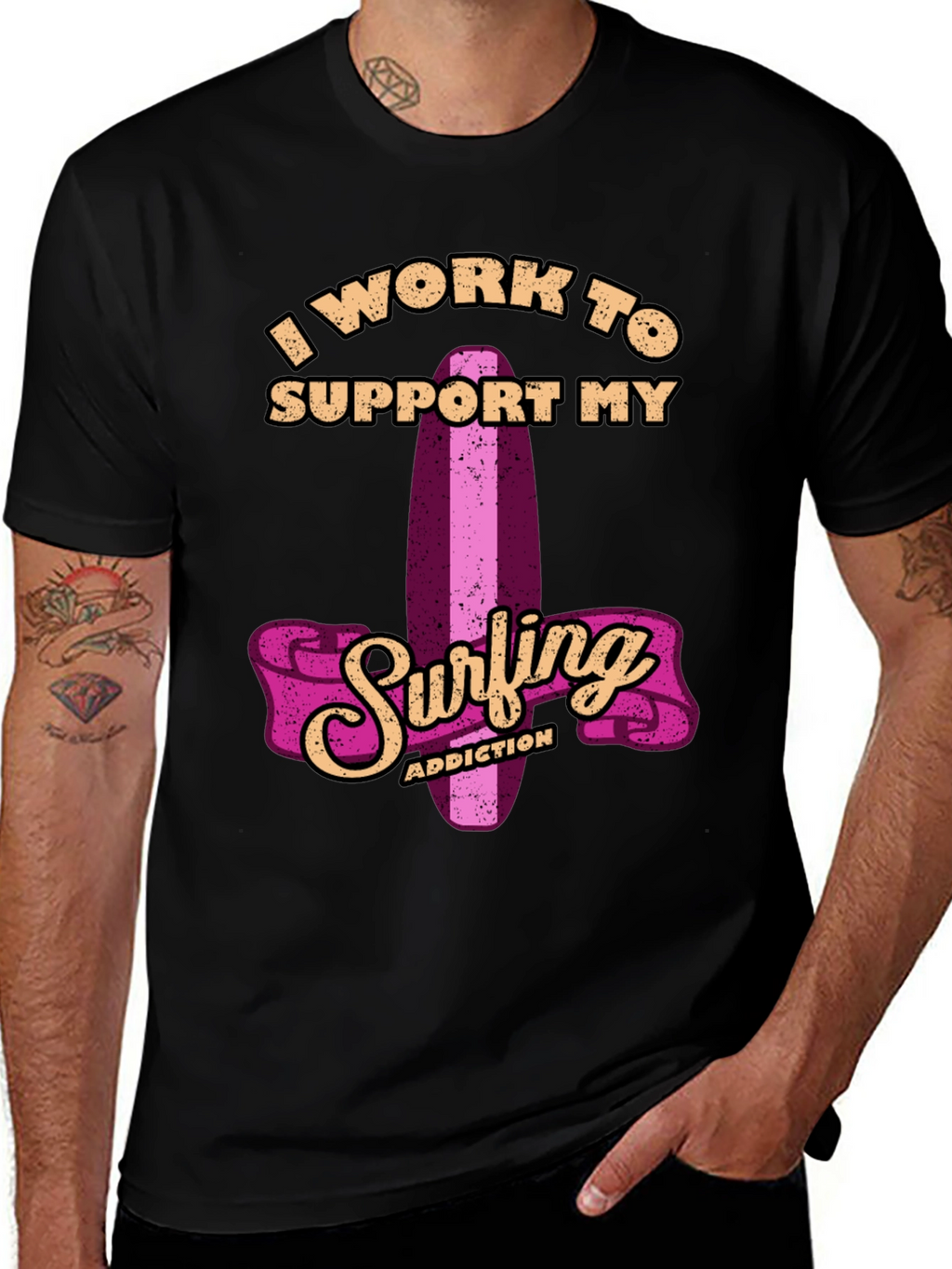 Surfing Addiction T-Shirt