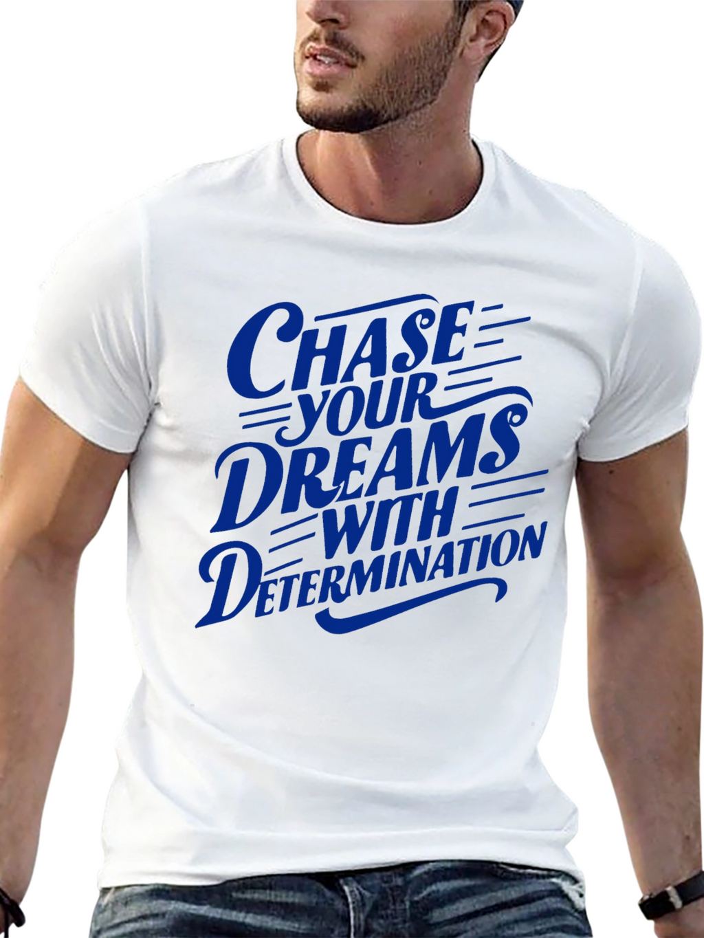 Chase Your Dreams Graphic T-Shirt - Motivational Tee
