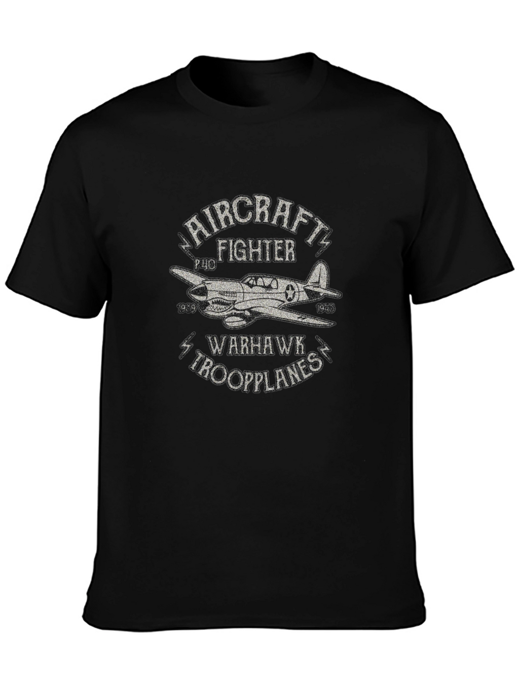 Aircraft Fighter P-40 Warhawk T-Shirt