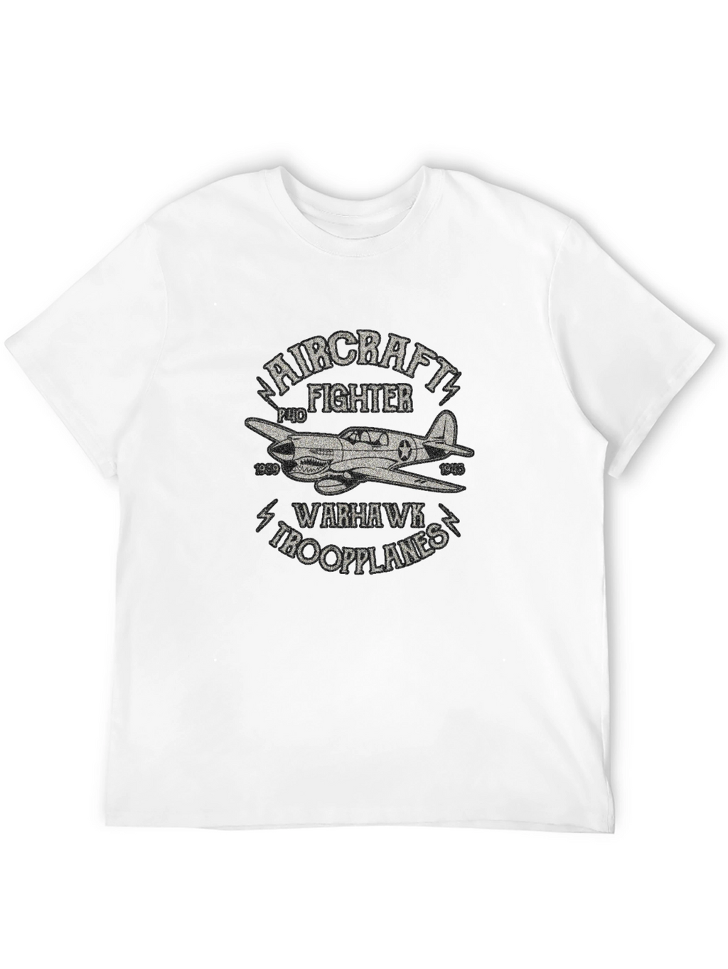 Aircraft Fighter P-40 Warhawk T-Shirt