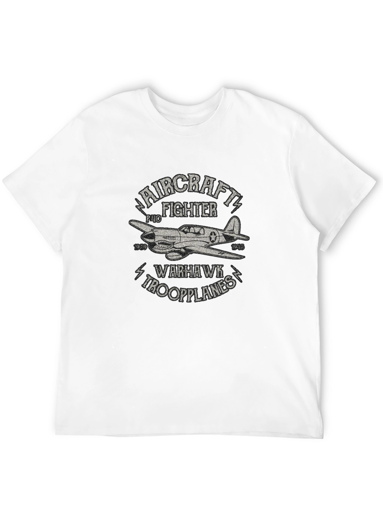 Aircraft Fighter P-40 Warhawk T-Shirt