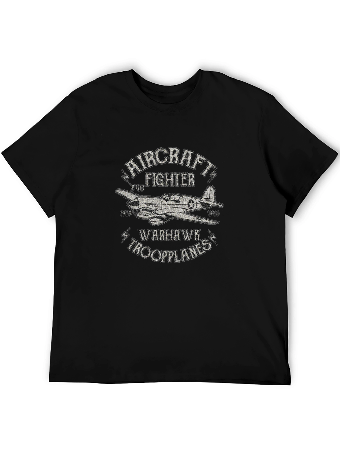 Aircraft Fighter P-40 Warhawk T-Shirt
