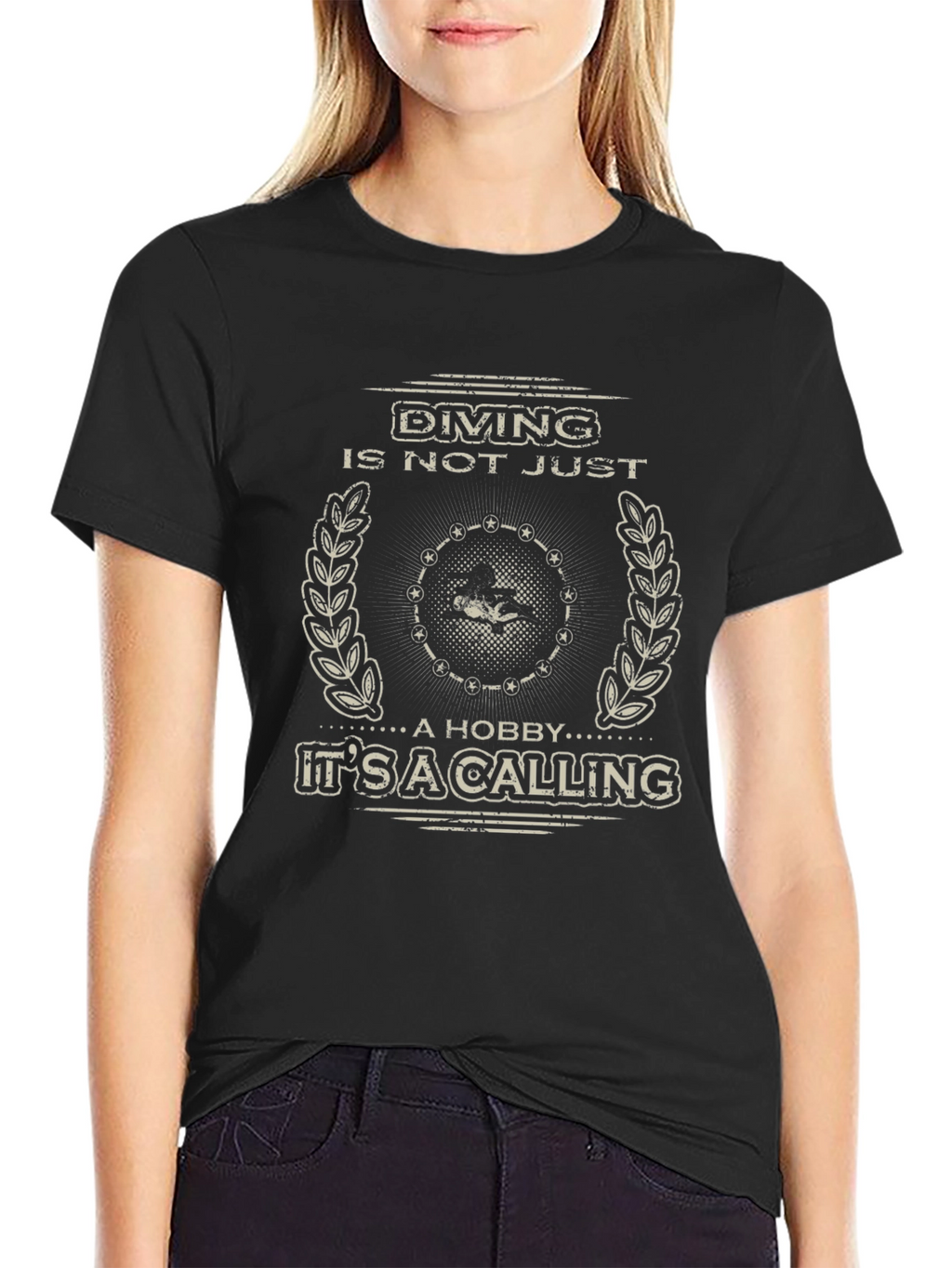 Diving is a Calling T-Shirt - Scuba Dive Apparel