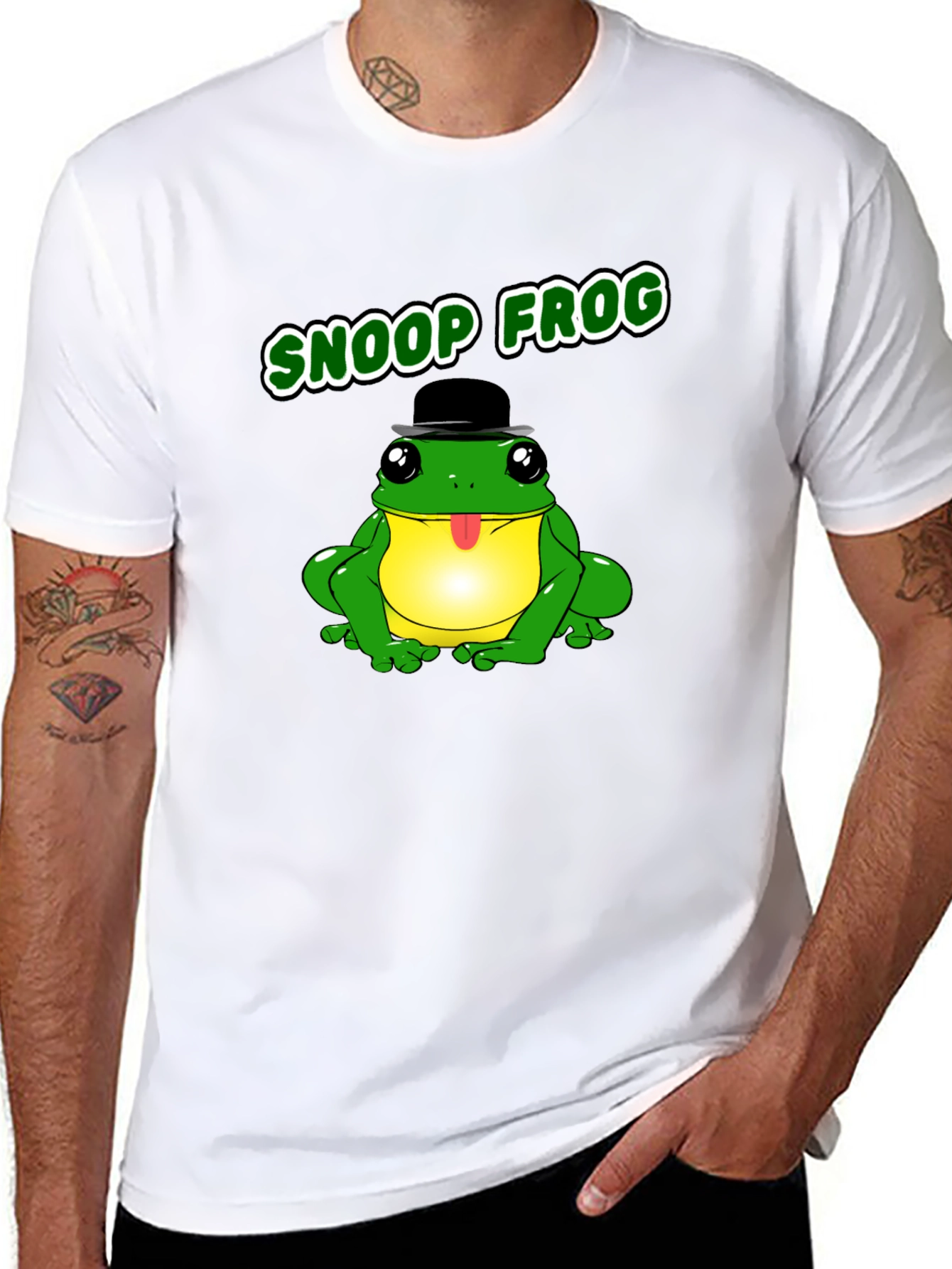 Snoop Frog Graphic T-Shirt